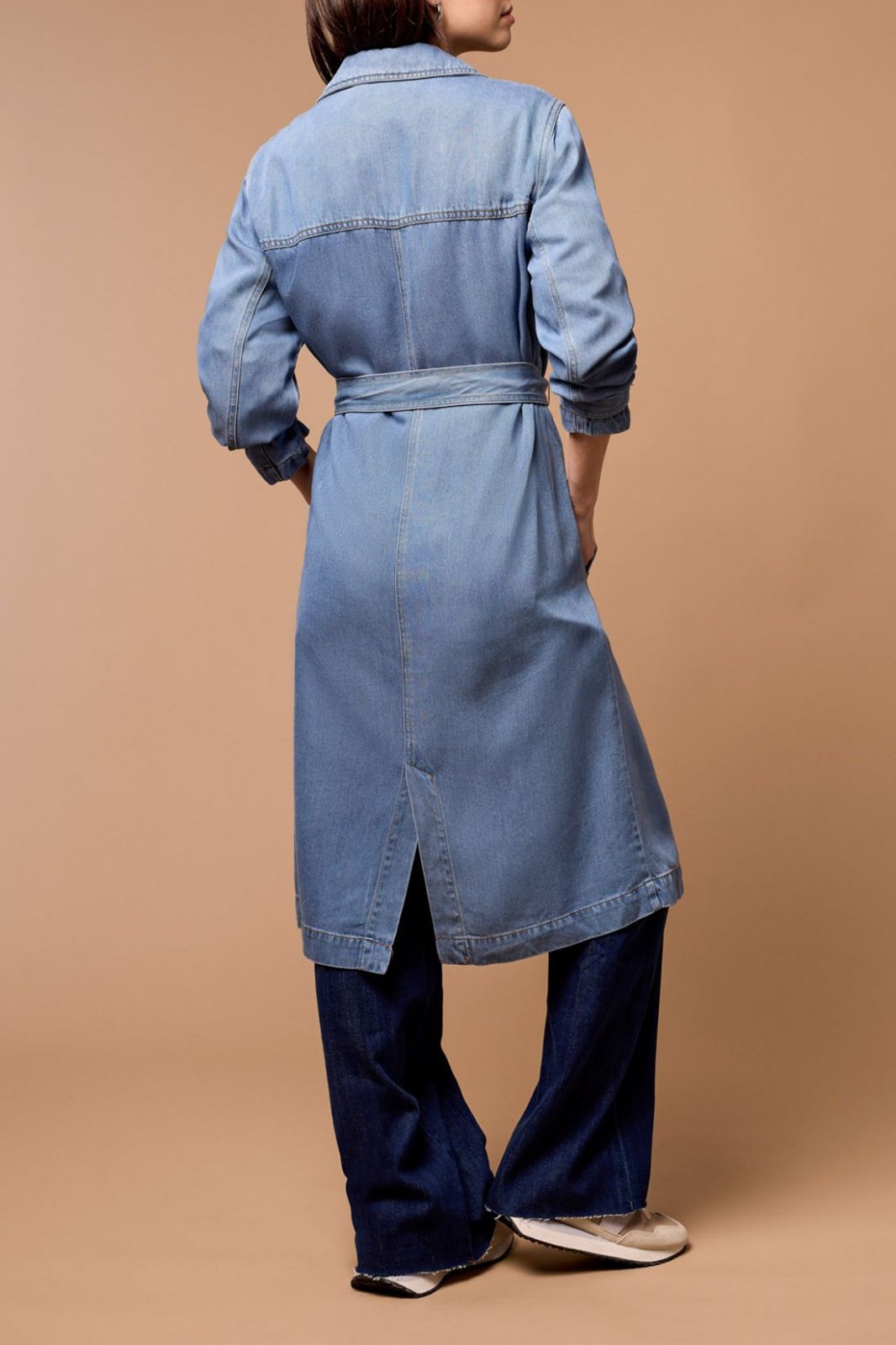 Denim Trench Coat from Tribal