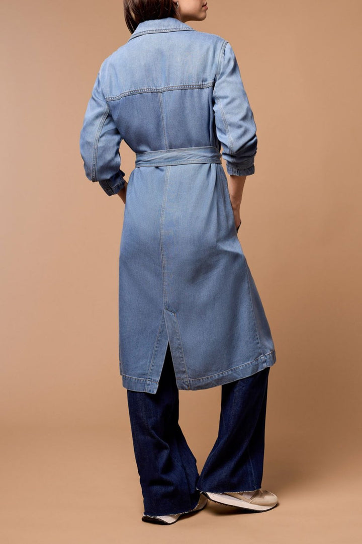Denim Trench Coat from Tribal