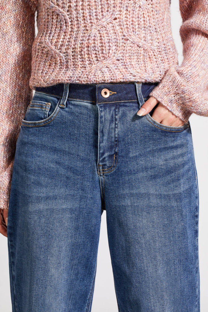 Sophia Curvy Wide Leg Denim from Tribal