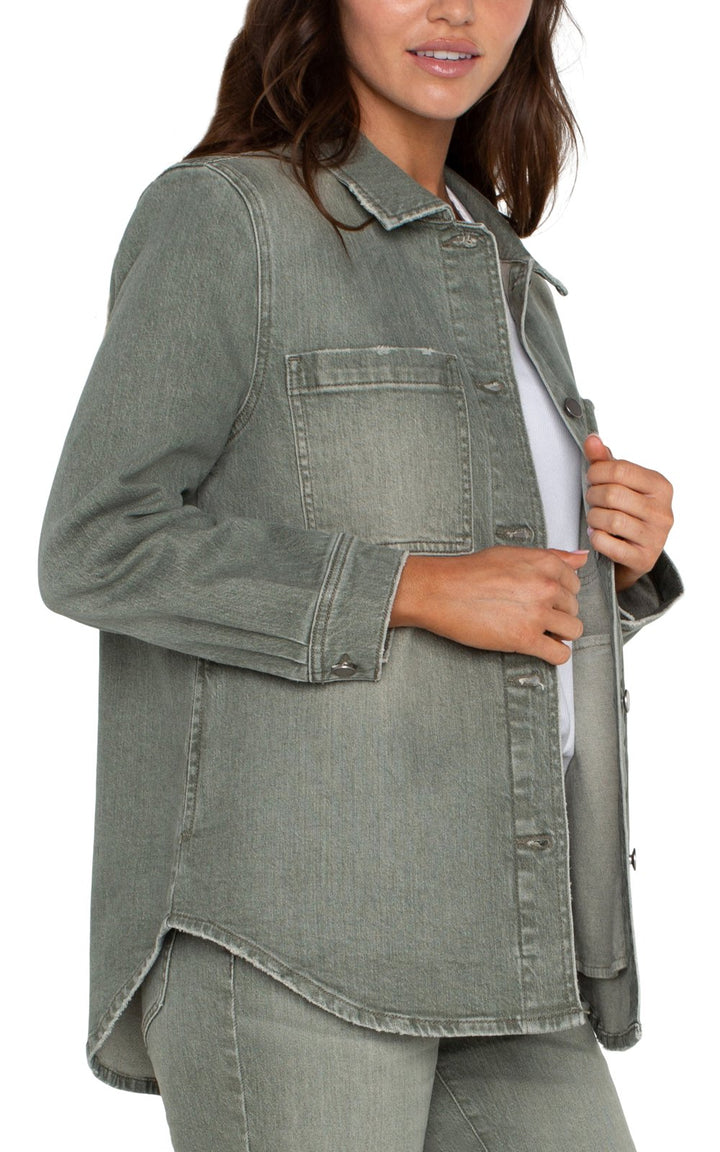 Drop Shoulder Overshirt from Liverpool