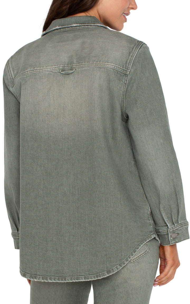 Drop Shoulder Overshirt from Liverpool