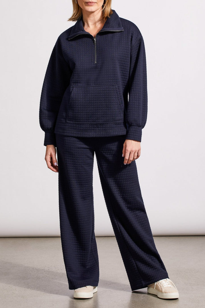 Textured 1/4 Zip Pullover from Tribal