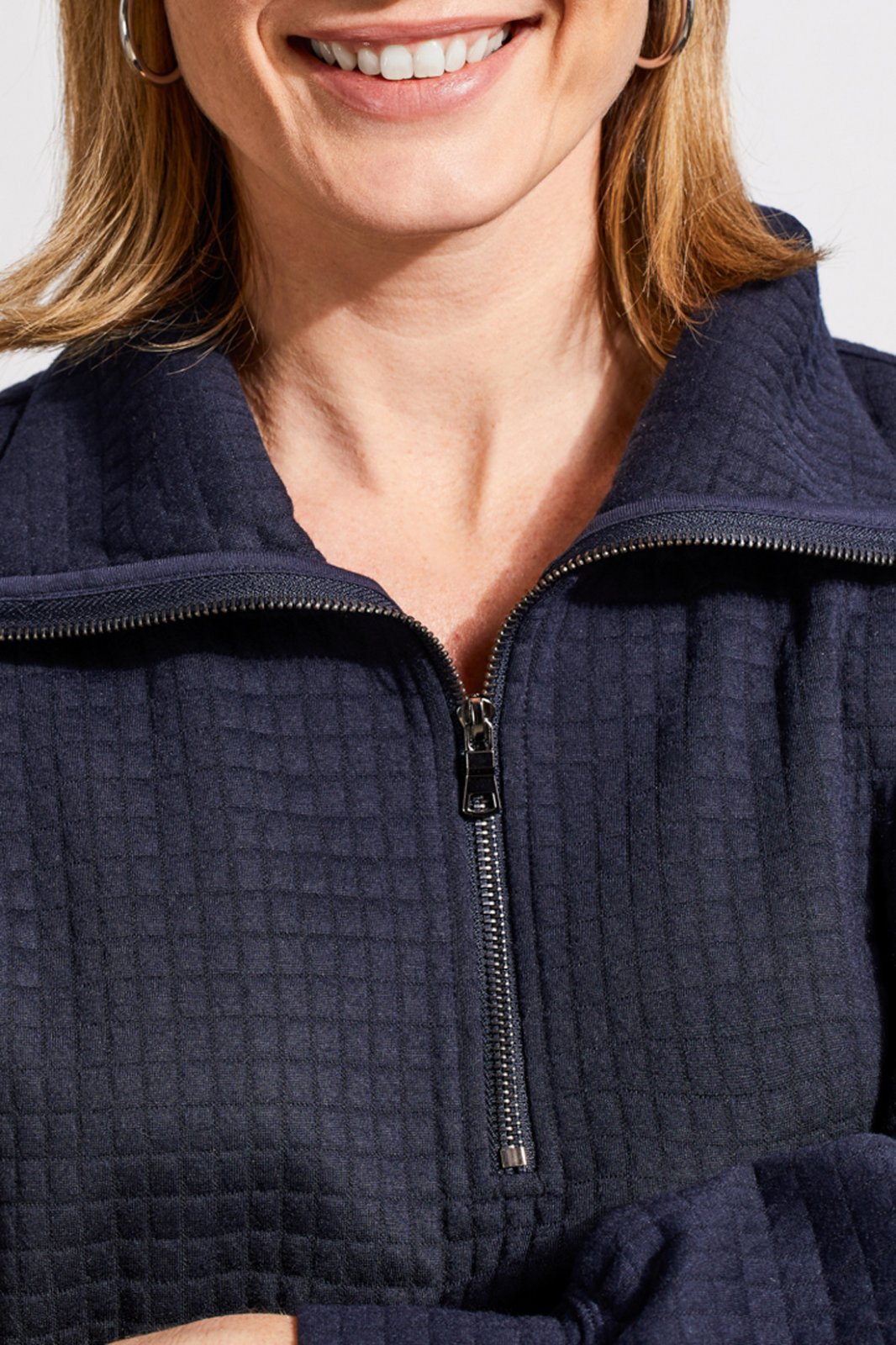 Textured 1/4 Zip Pullover from Tribal