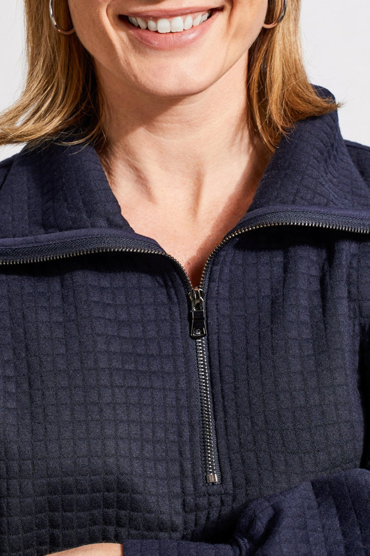 Textured 1/4 Zip Pullover from Tribal
