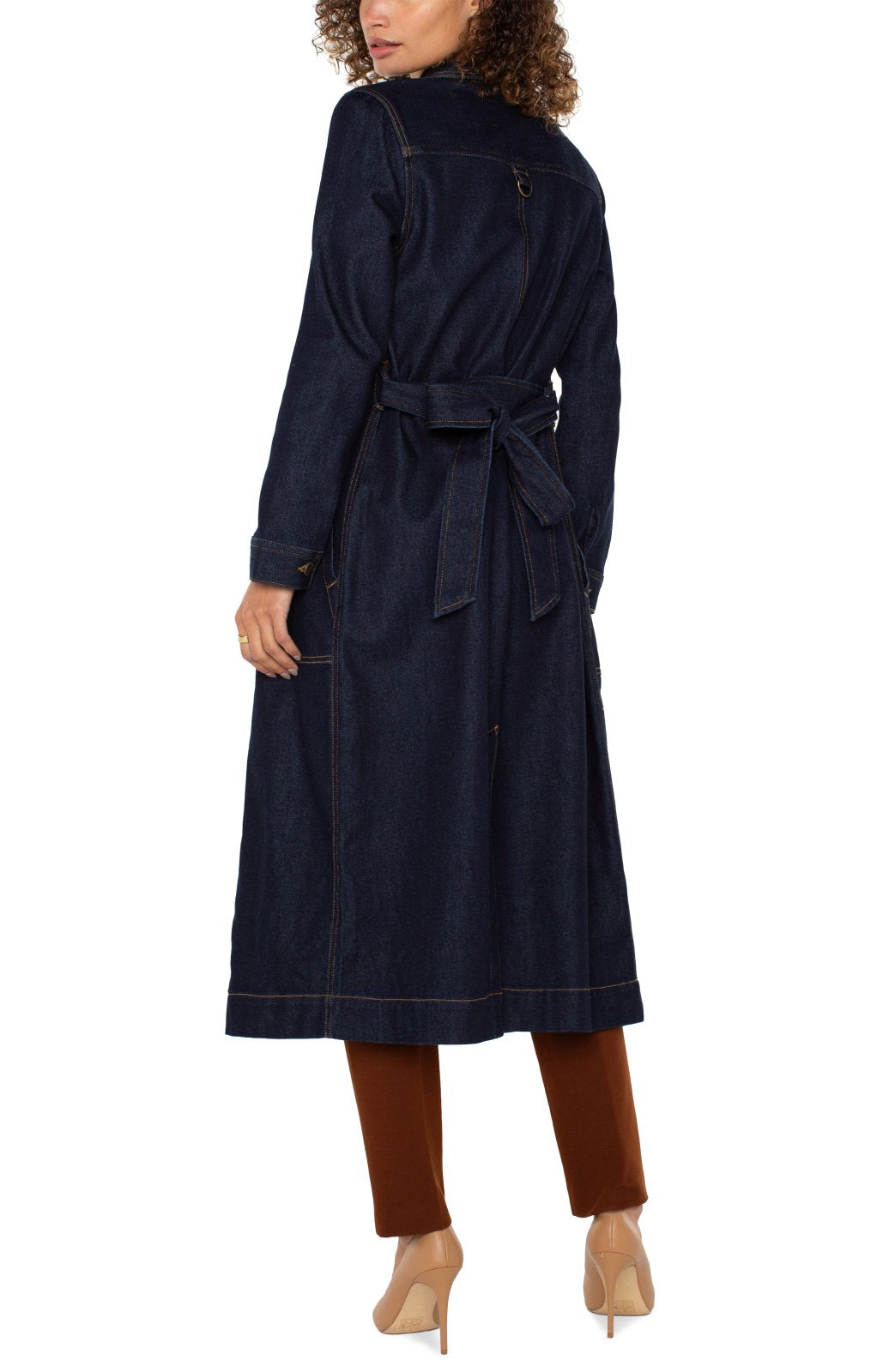 Notch Collar Duster Jacket from Liverpool