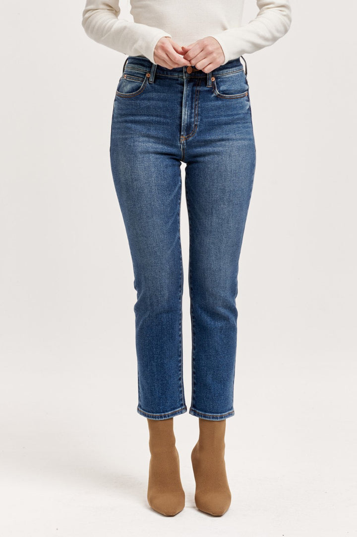Frankie Straight Leg Crop Denim from Dear John