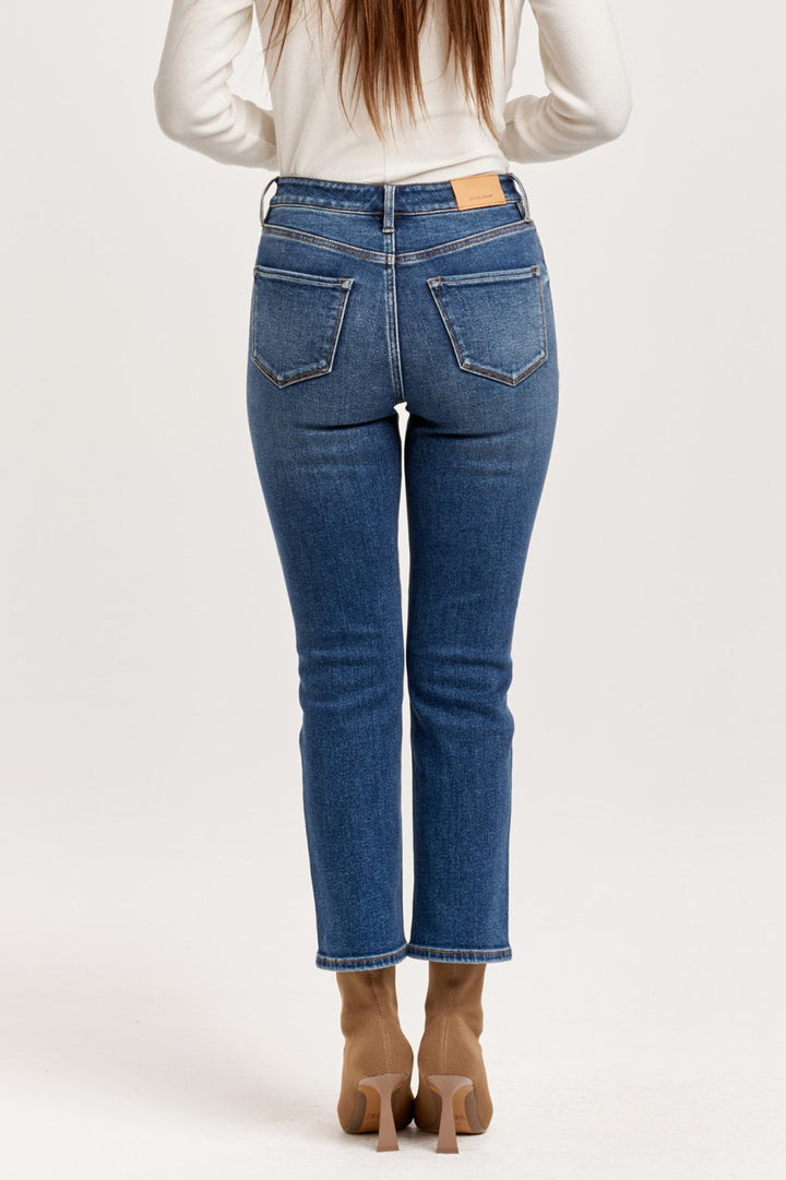 Frankie Straight Leg Crop Denim from Dear John
