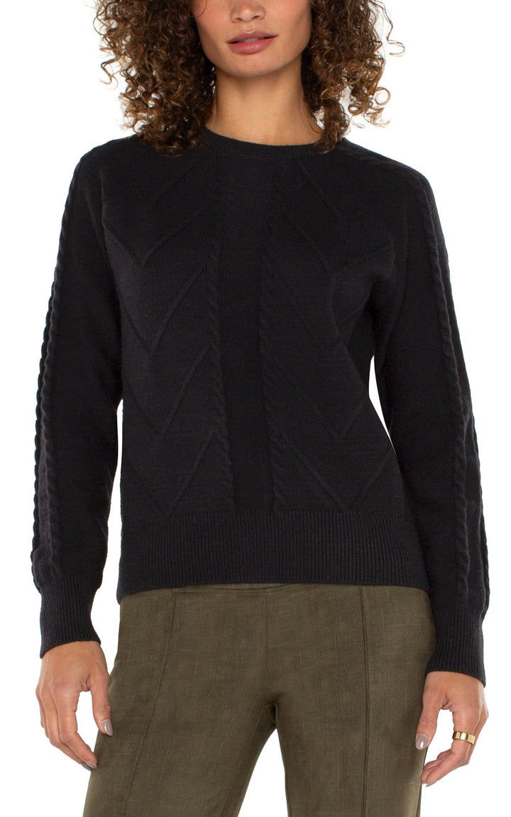 Long Sleeve Raglan Sweater from Liverpool