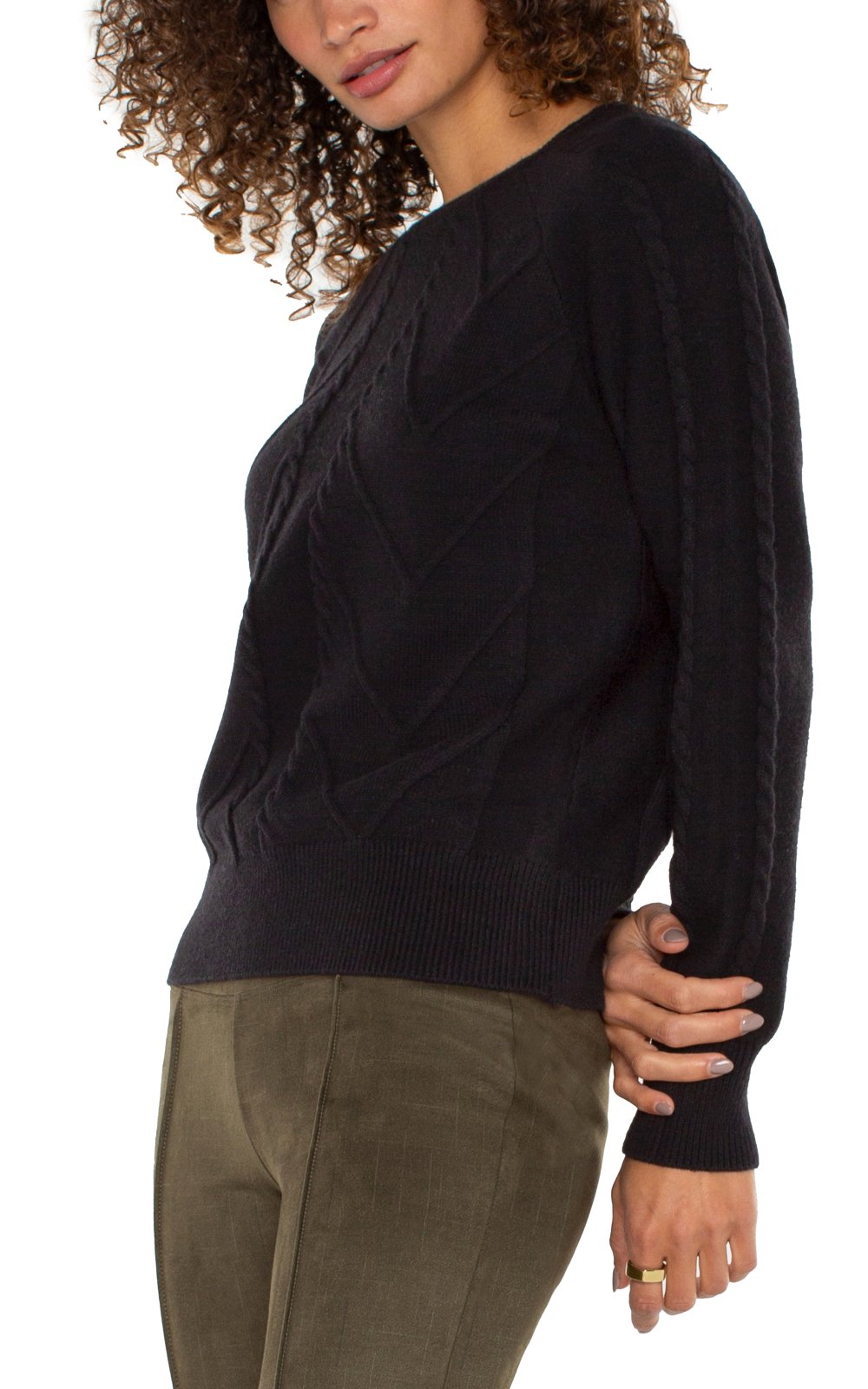 Long Sleeve Raglan Sweater from Liverpool