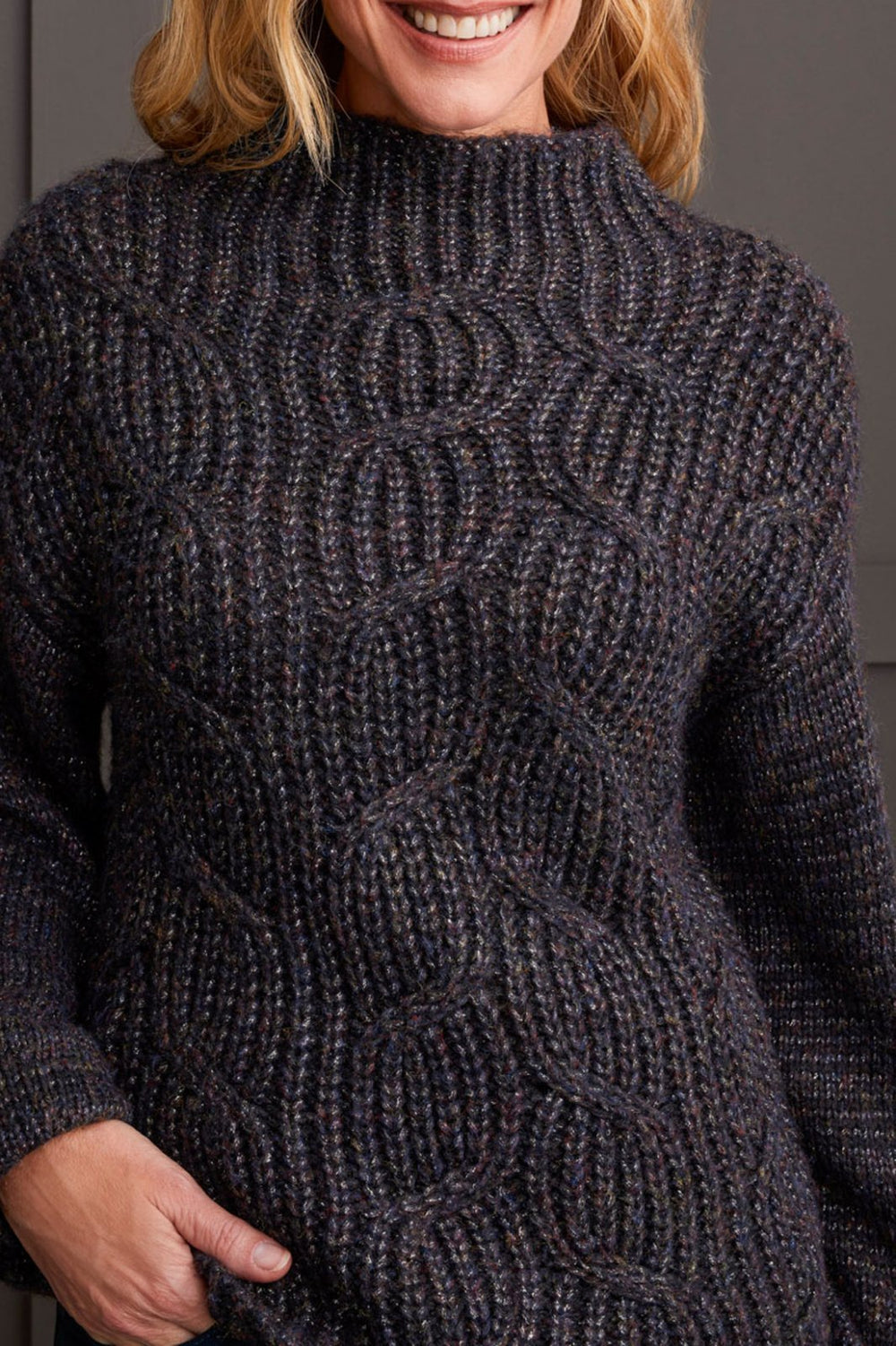Funnel Neck Sweater from Tribal - High Call Outfitters