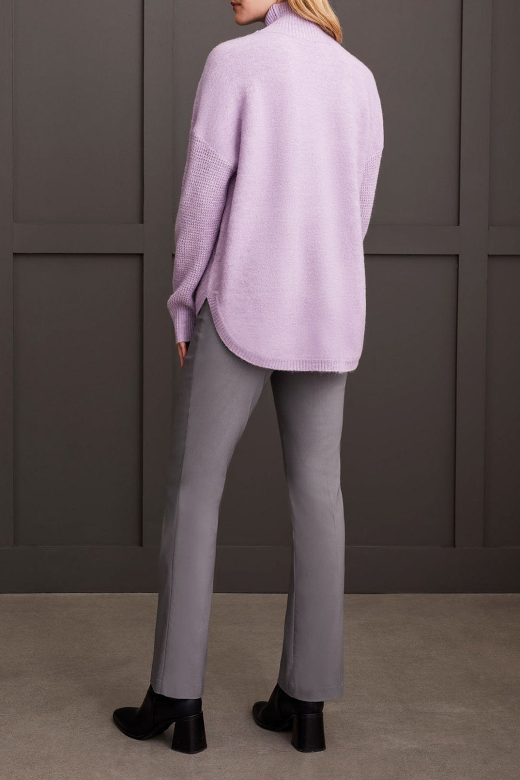 Textured Mock Neck Sweater from Tribal