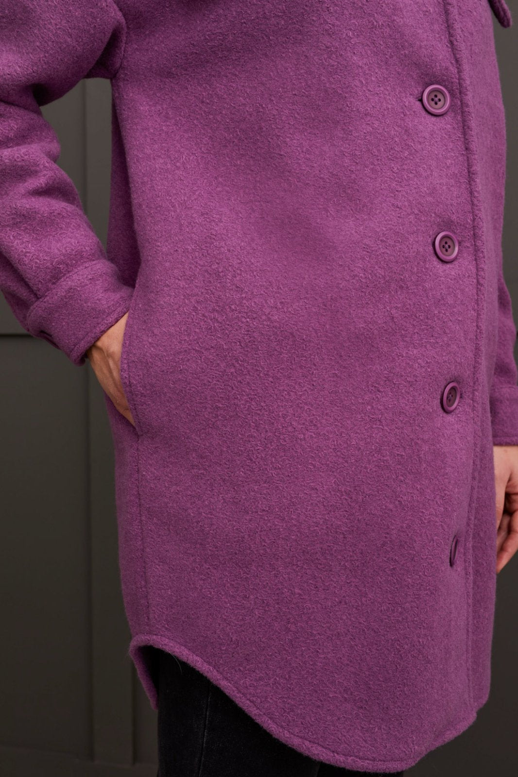 Boiled Wool Jacket from Tribal