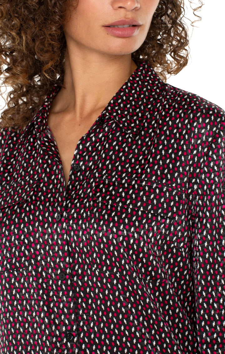 Long Sleeve Print Shirt from Liverpool