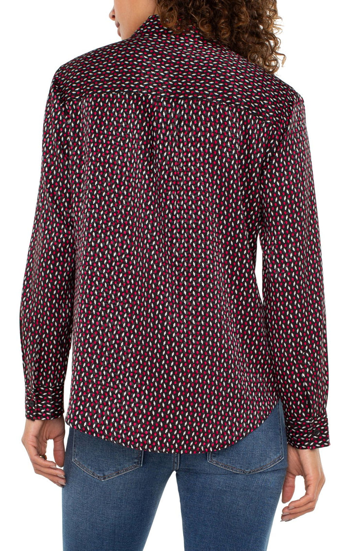 Long Sleeve Print Shirt from Liverpool