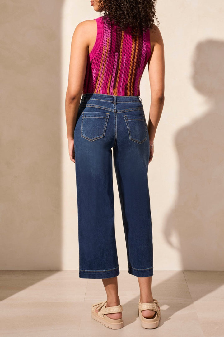 Audrey Pull On Flare Ankle Denim from Tribal