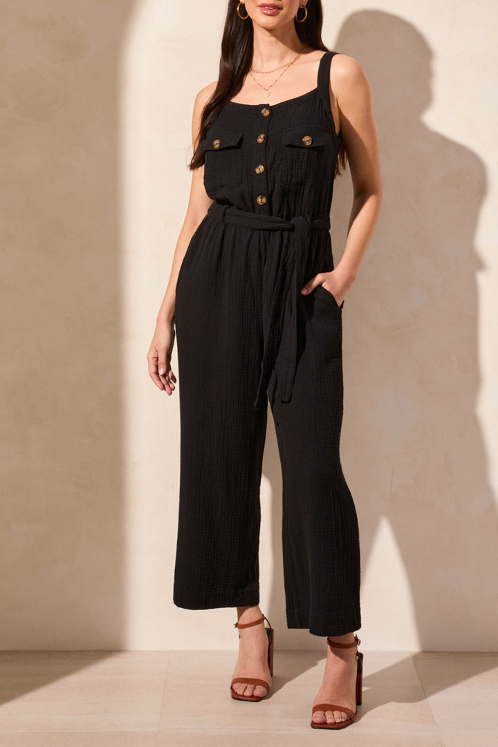 Cotton Gauze Jumpsuit from Tribal