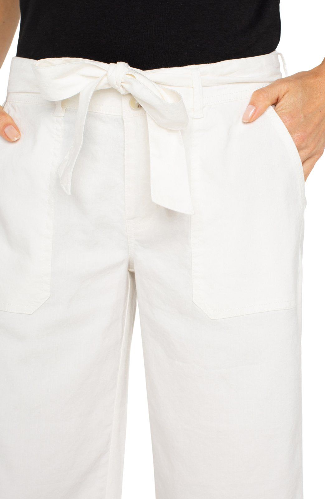 Belted Wide Leg Crop from Liverpool