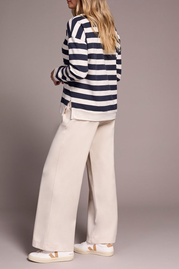 Stripe Crew Neck Top from Tribal