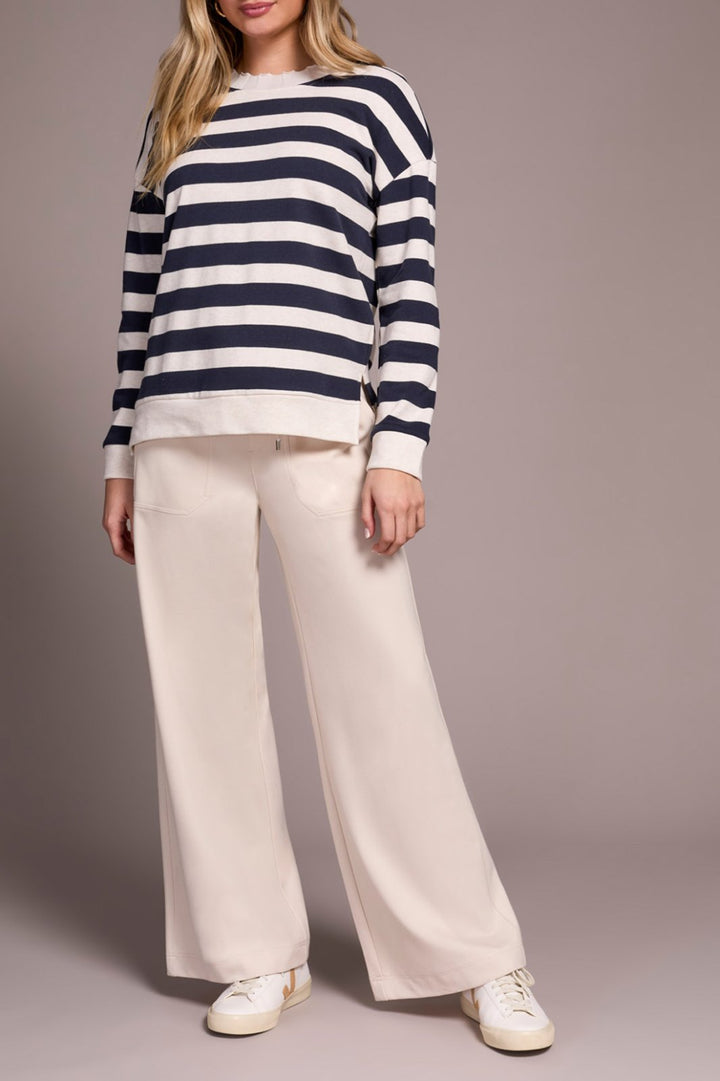 Stripe Crew Neck Top from Tribal