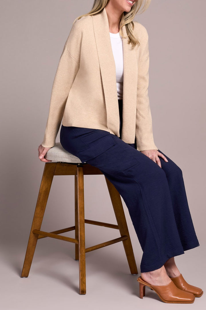 Short Coatigan Sweater from Tribal - High Call Outfitters