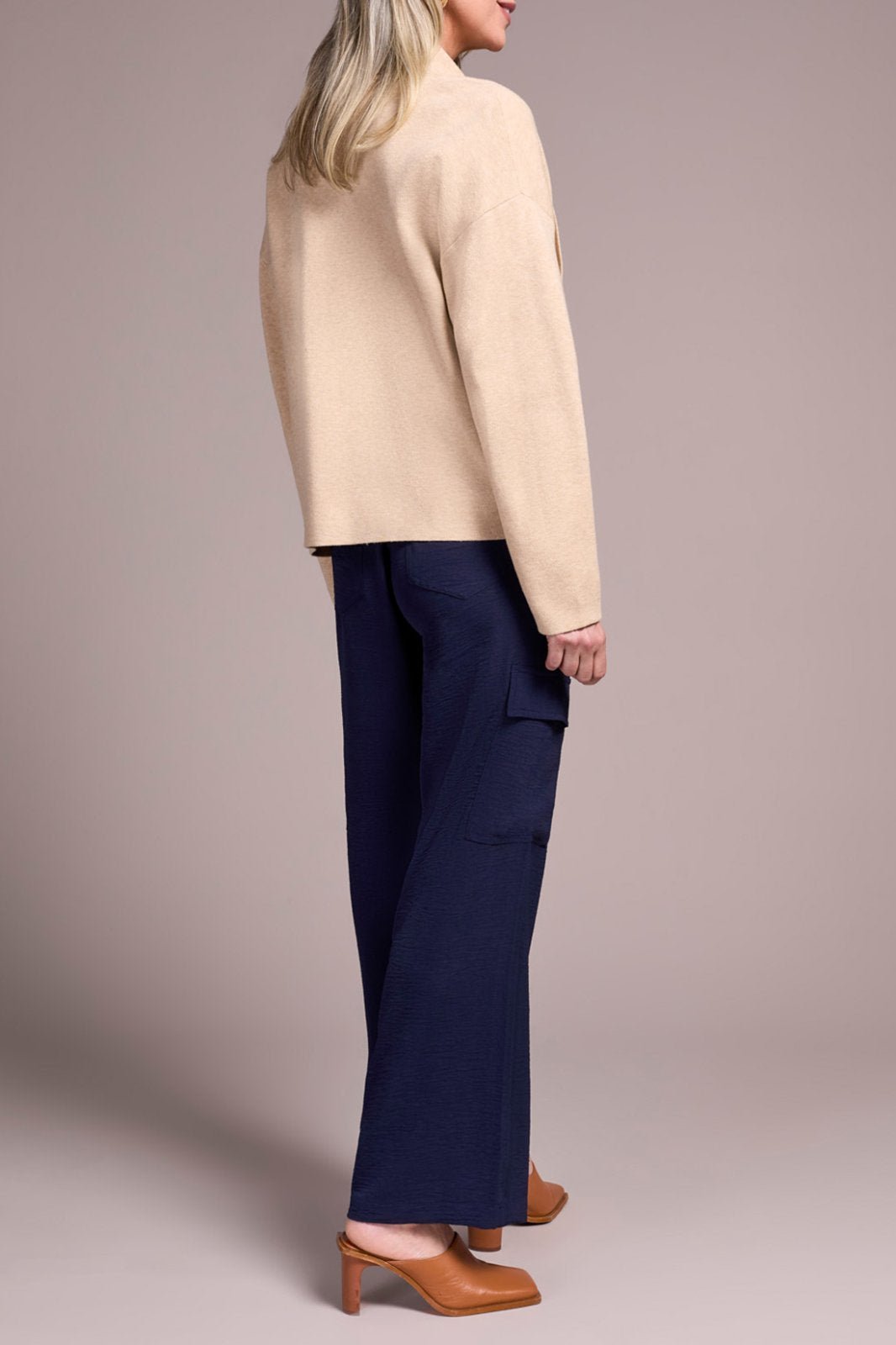 Short Coatigan Sweater from Tribal - High Call Outfitters