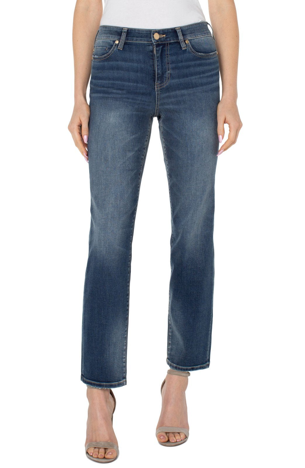 Kennedy Straight Denim from Liverpool - High Call Outfitters