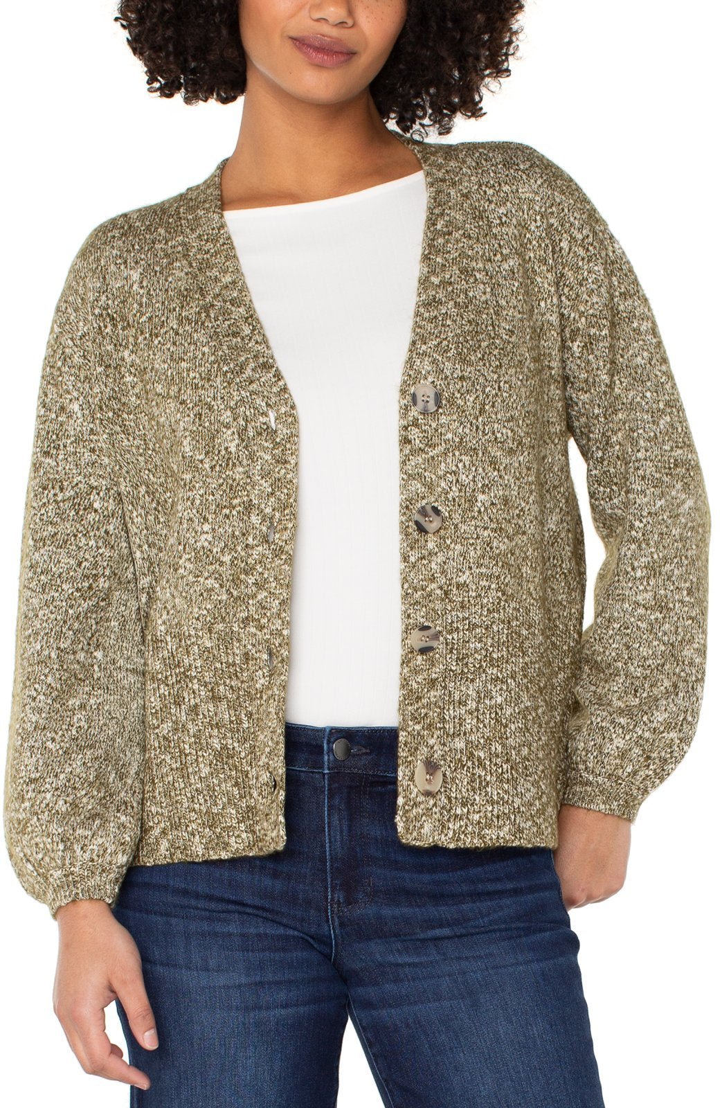 Button Front Sweater from Liverpool - High Call Outfitters