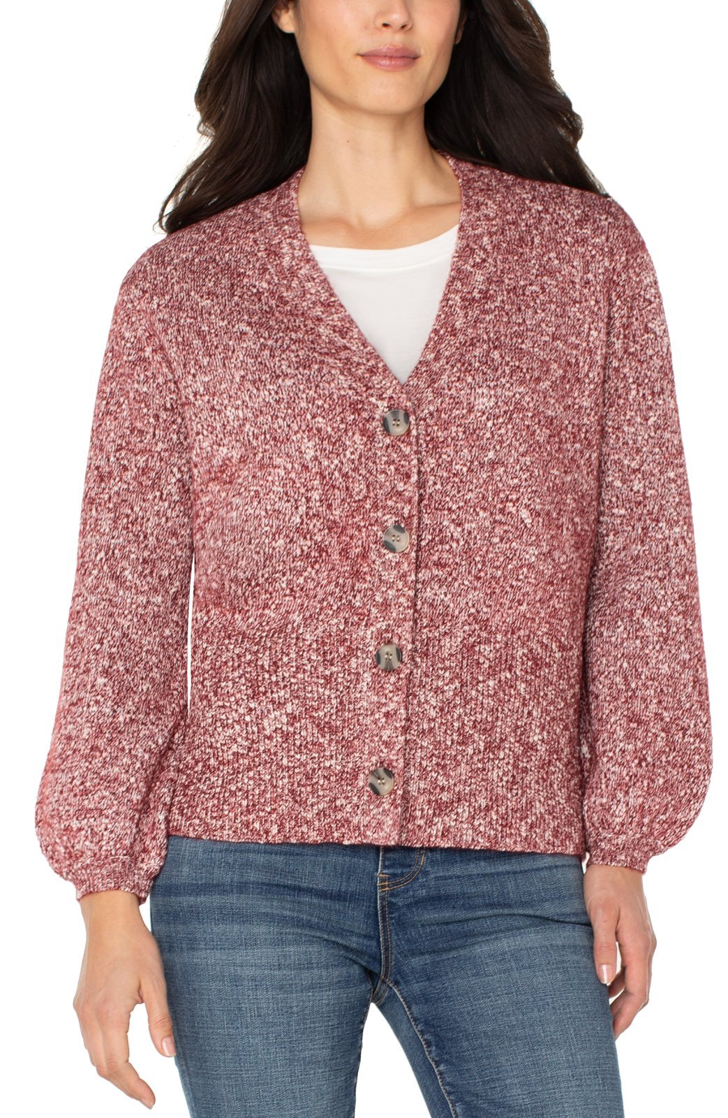 Button Front Sweater from Liverpool - High Call Outfitters
