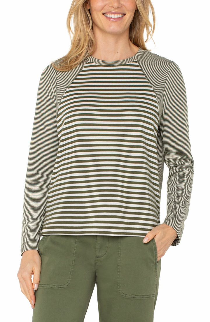 Stripe Crew Neck Top from Liverpool