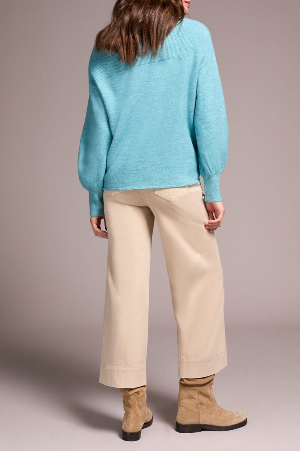 Notch Neckline Sweater from Tribal - High Call Outfitters