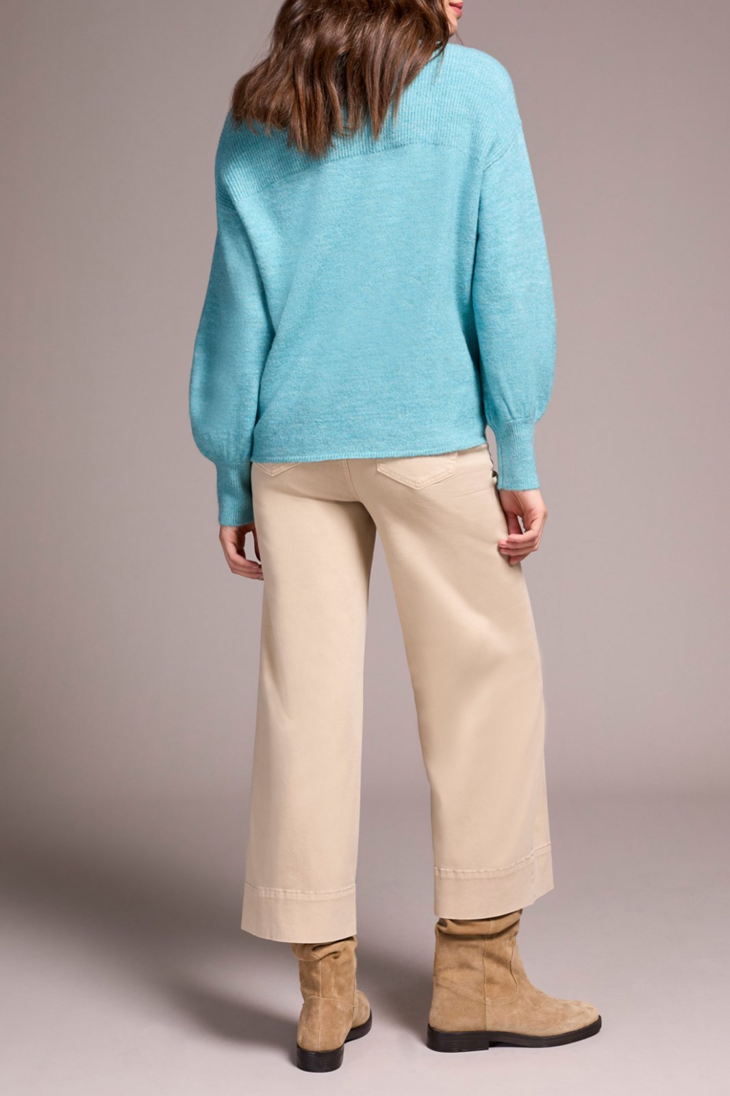 Notch Neckline Sweater from Tribal