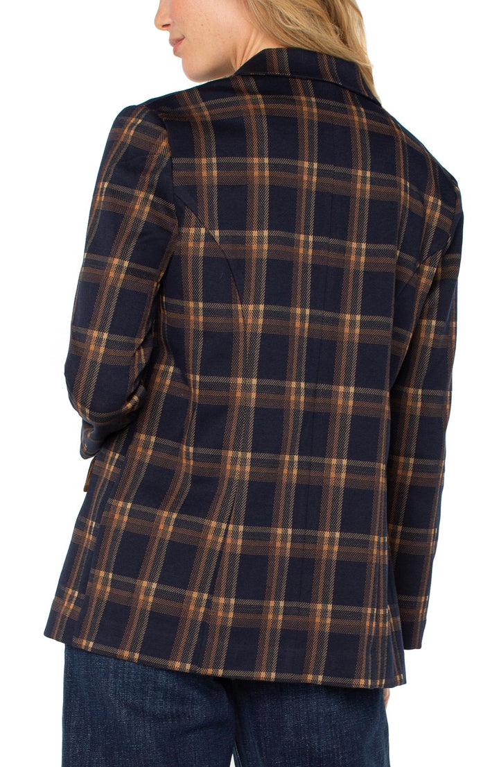 Plaid Boyfriend Blazer from Liverpool