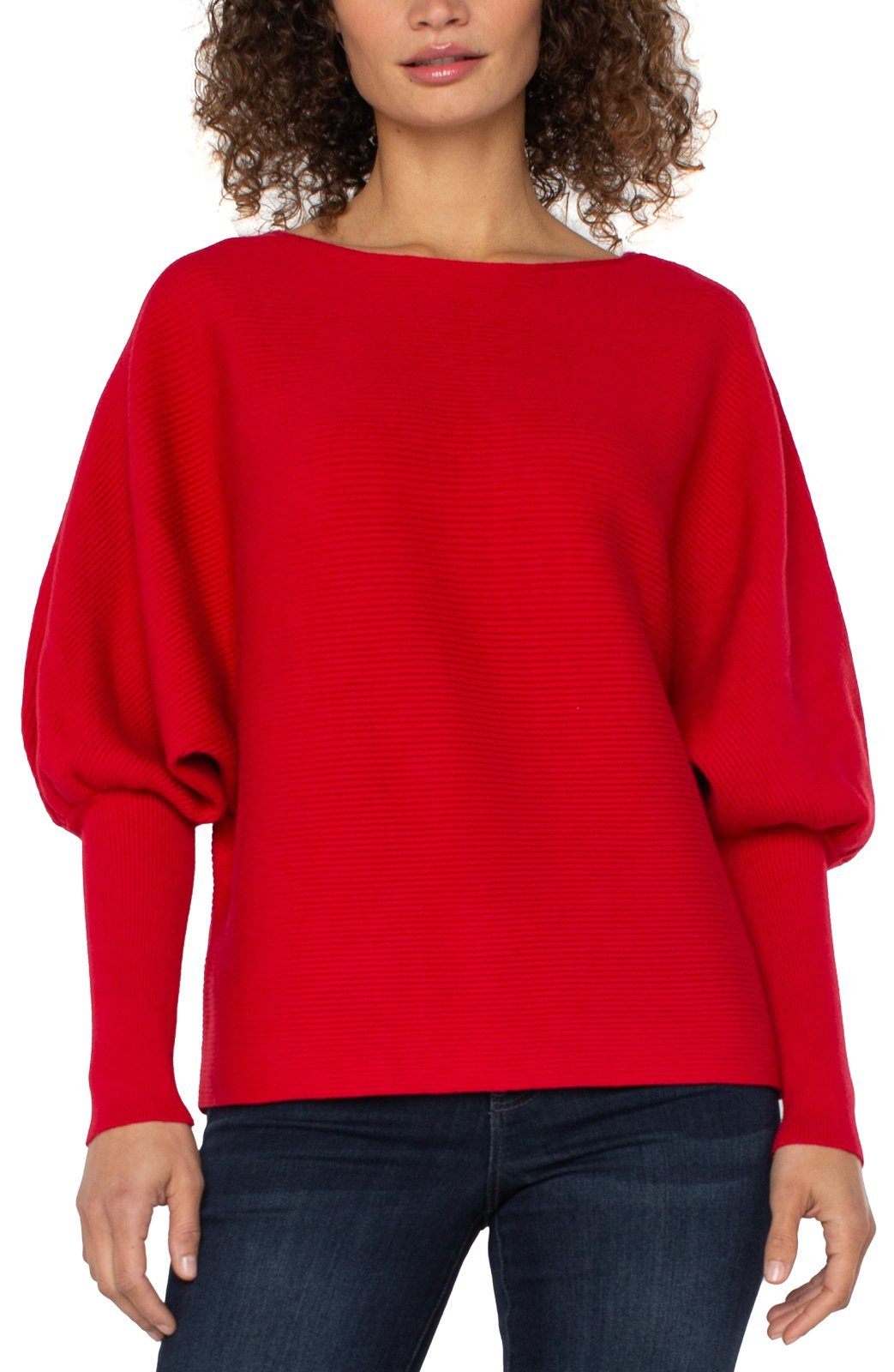 Boat Neck Dolman Sleeve Sweater from Liverpool - High Call Outfitters