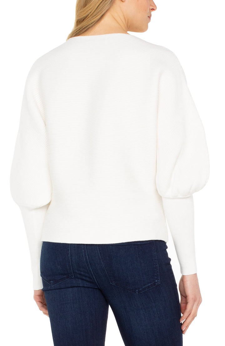 Boat Neck Dolman Sleeve Sweater from Liverpool