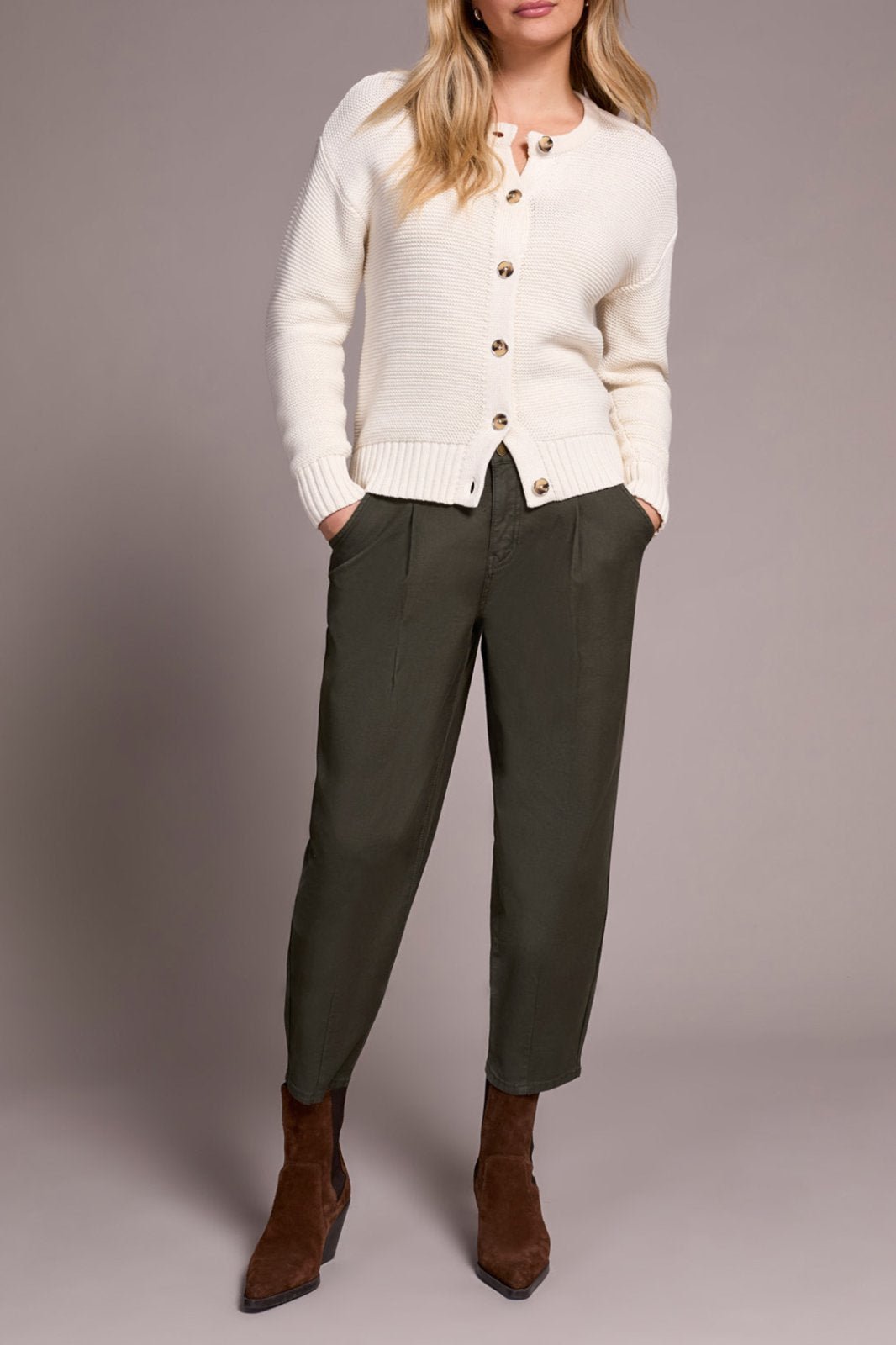 Button Front Cardigan from Tribal - High Call Outfitters