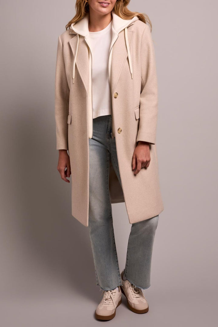 Trench Coat with Fooler Hoodie from Tribal
