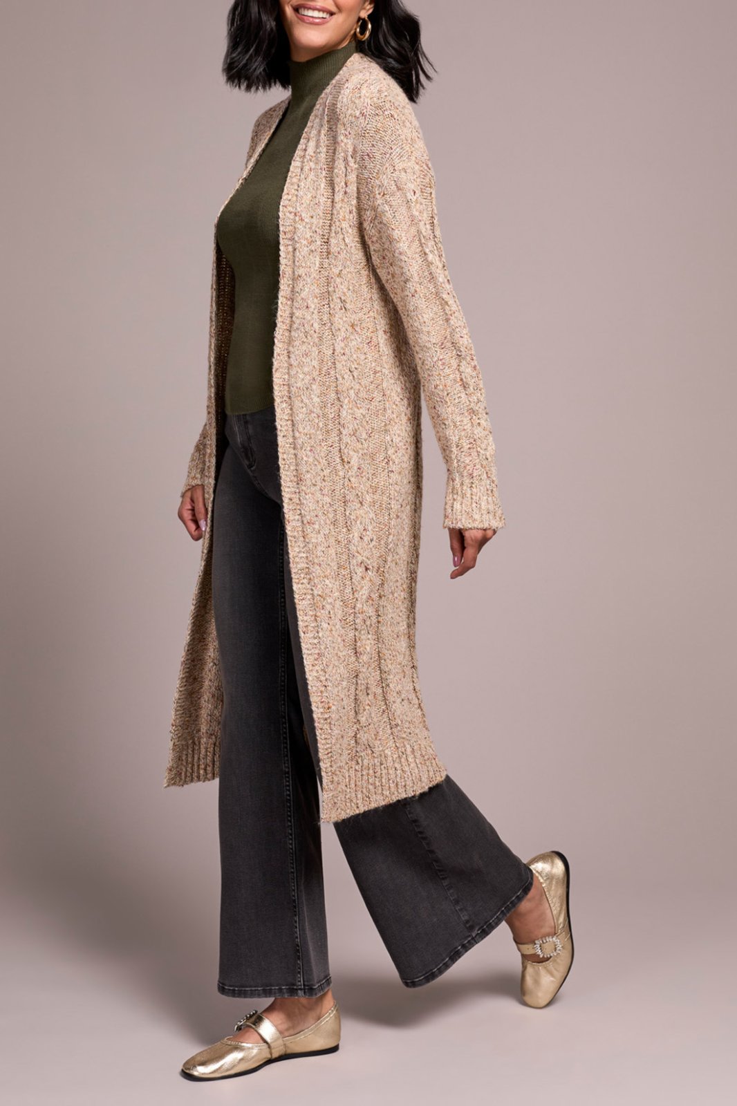 Long Sweater Cardigan from Tribal
