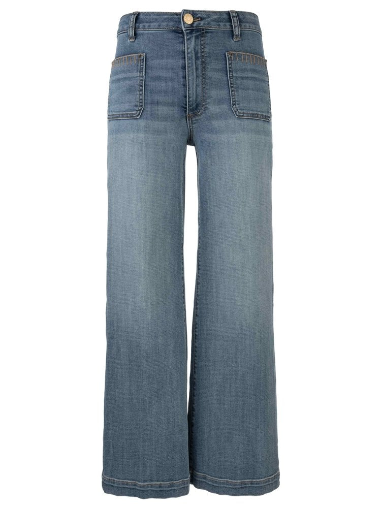 Meg High Rise Wide Leg Denim from Kut from the Kloth - High Call Outfitters