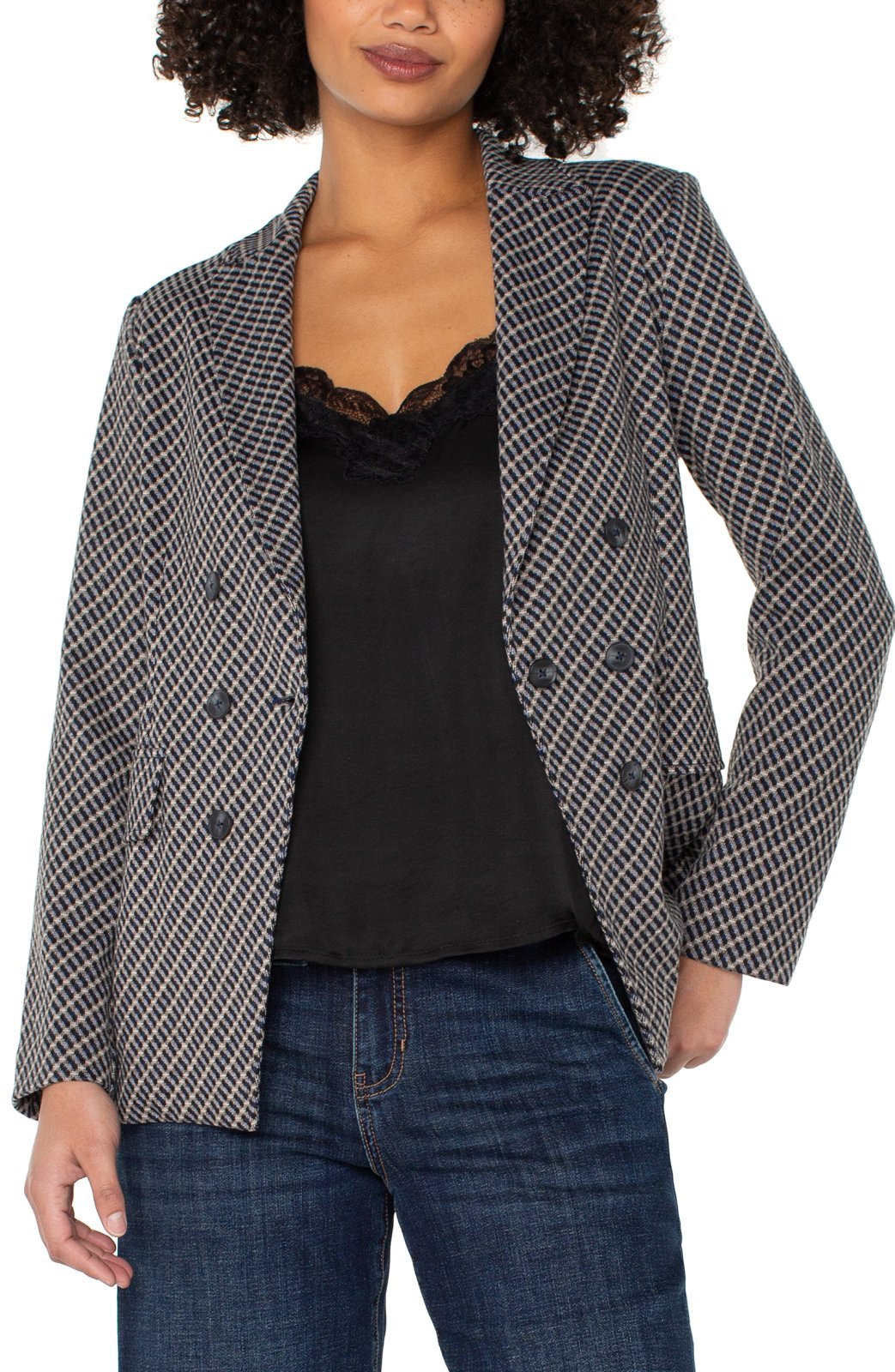 Faux Double Breasted Blazer from Liverpool - High Call Outfitters