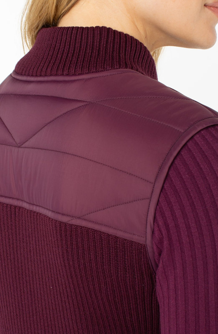 Quilted Sweater Vest from Liverpool