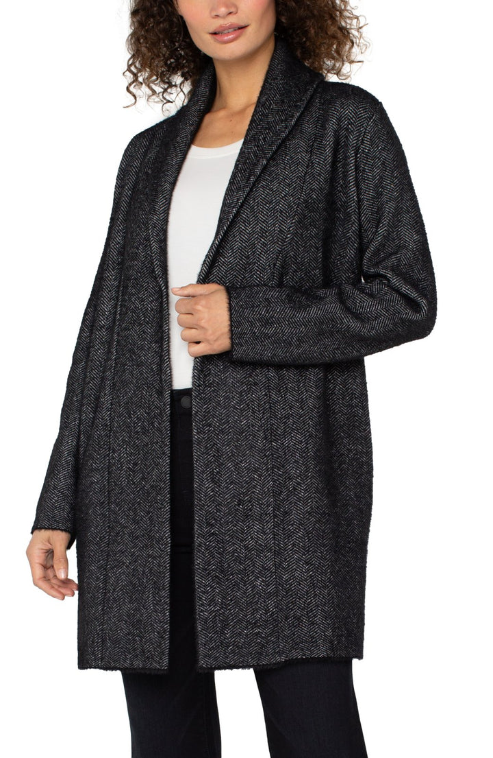 Open Shawl Sweater Coat from Liverpool