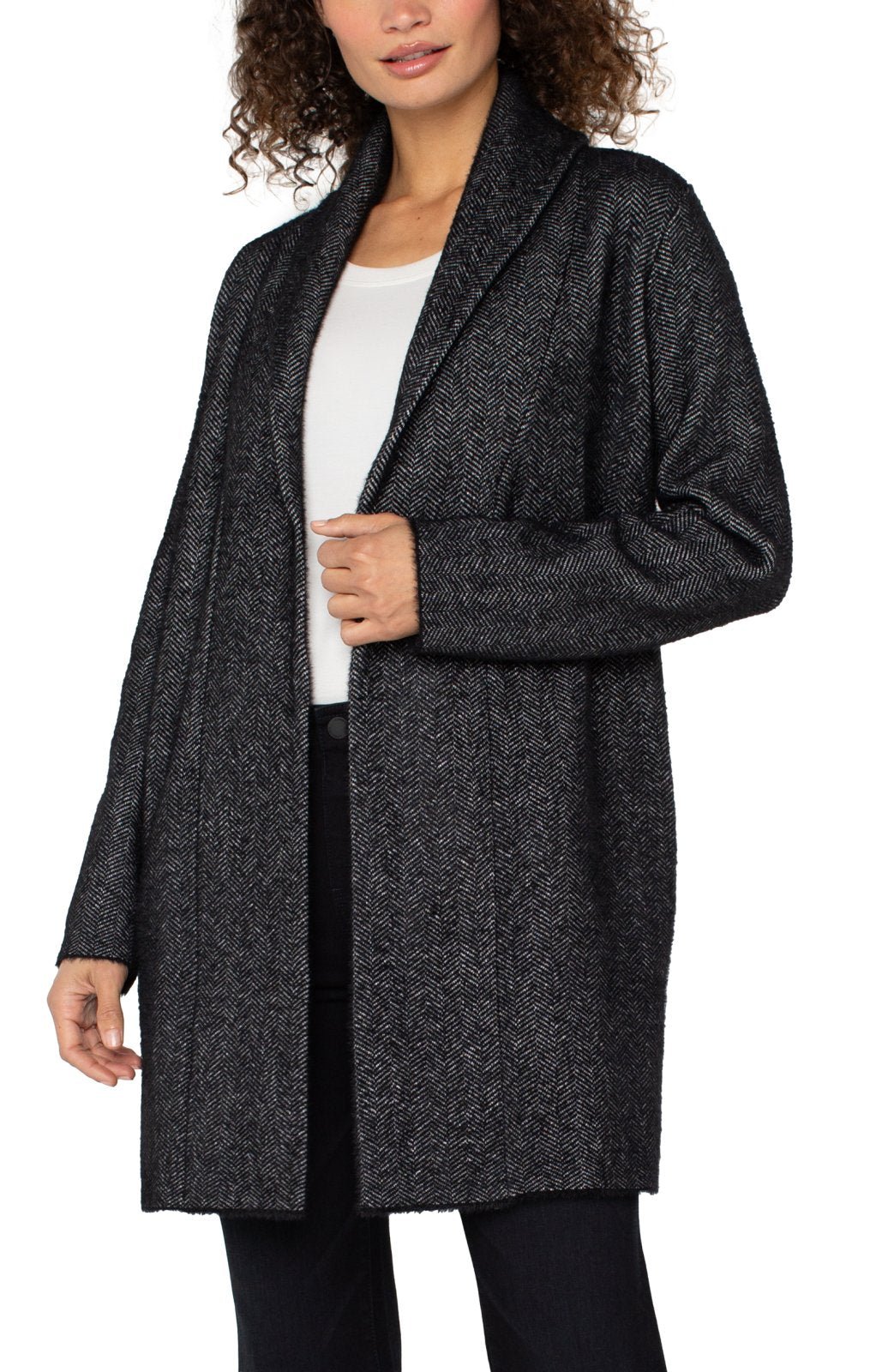 Open Shawl Sweater Coat from Liverpool - High Call Outfitters
