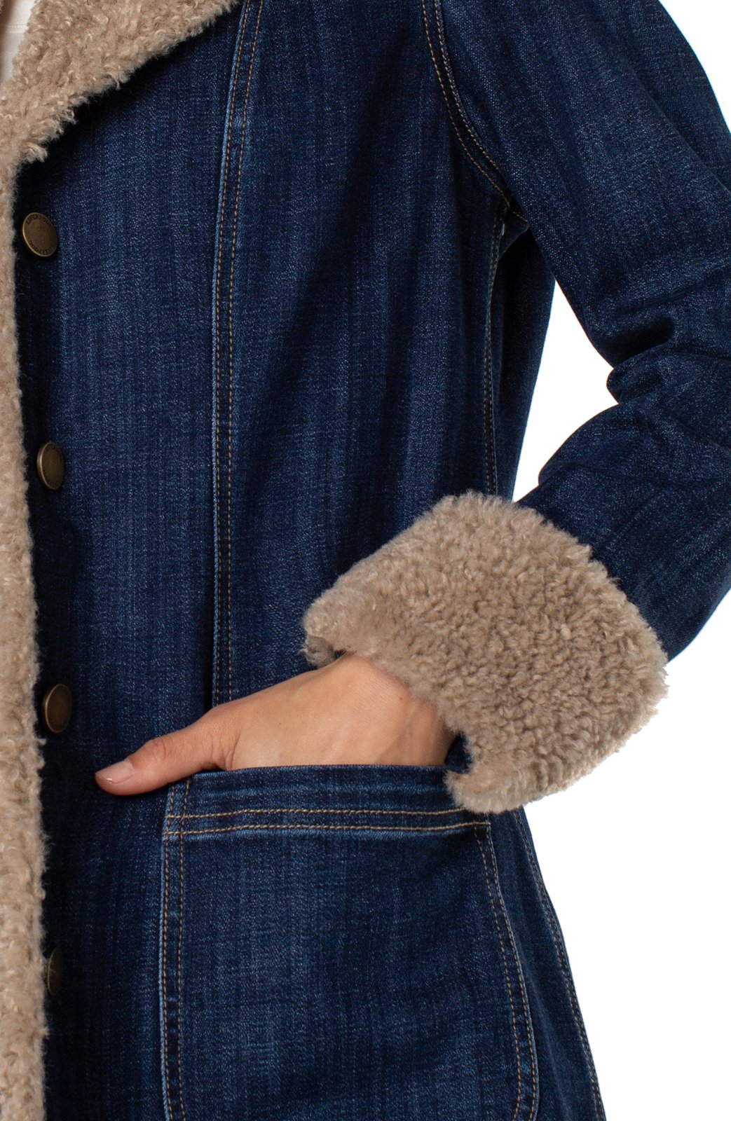 Sherpa Trimmed Jacket from Liverpool