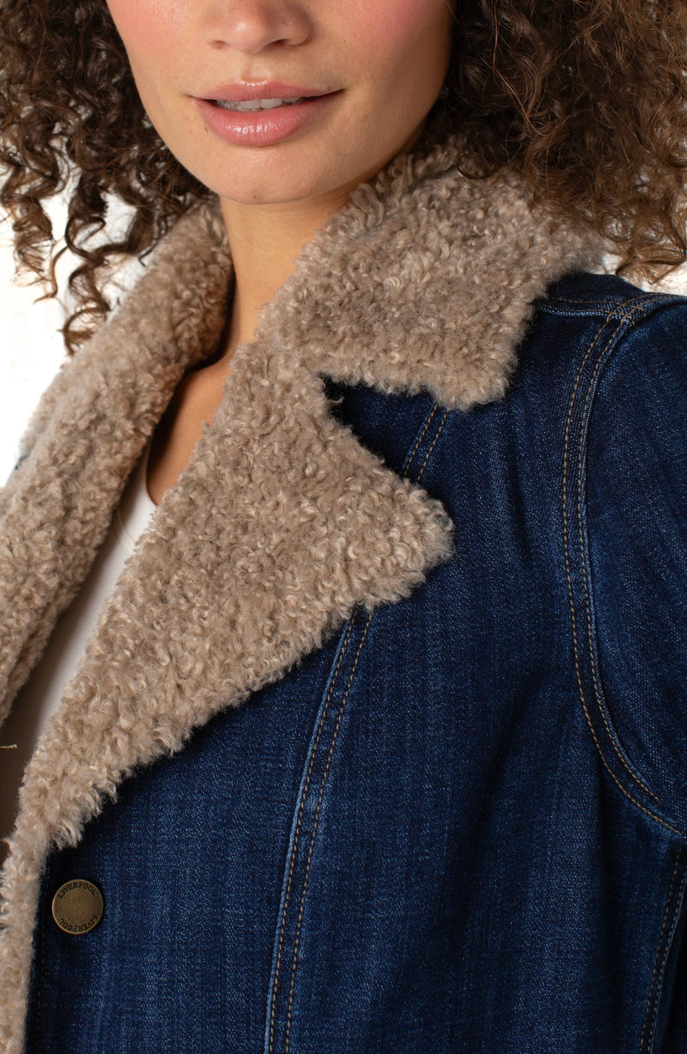 Sherpa Trimmed Jacket from Liverpool - High Call Outfitters