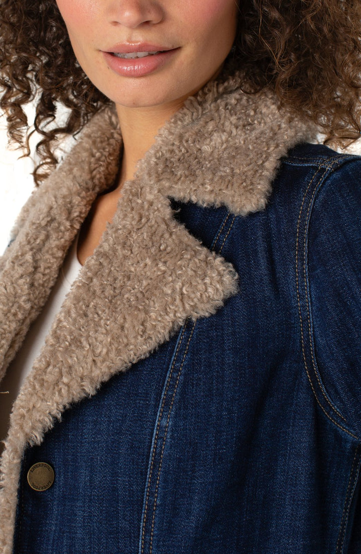 Sherpa Trimmed Jacket from Liverpool