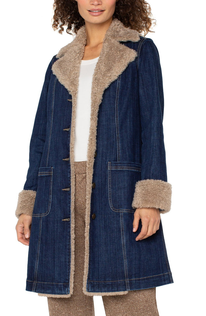 Sherpa Trimmed Jacket from Liverpool
