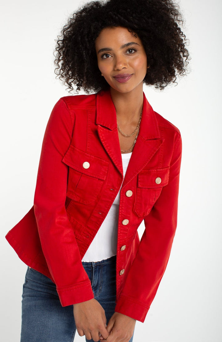 Peplum Jacket with Tab detail from Liverpool - High Call Outfitters