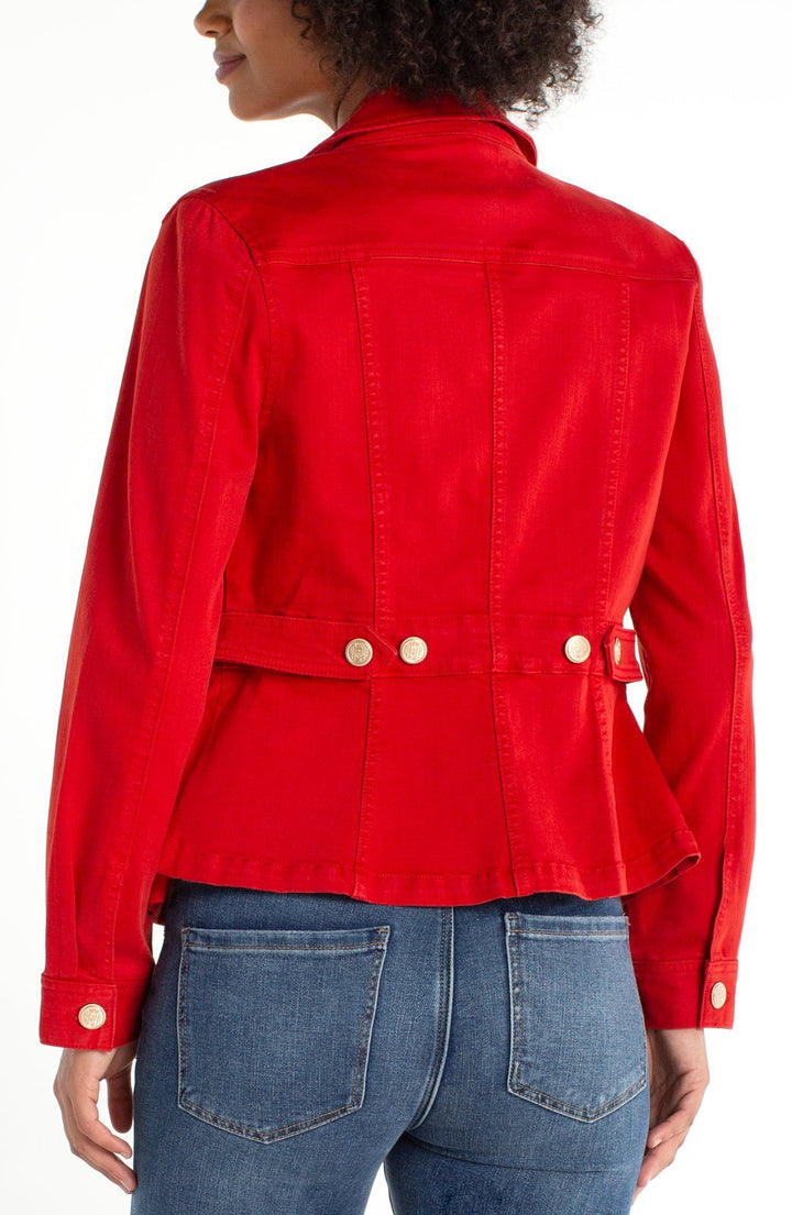 Peplum Jacket with Tab detail from Liverpool - High Call Outfitters