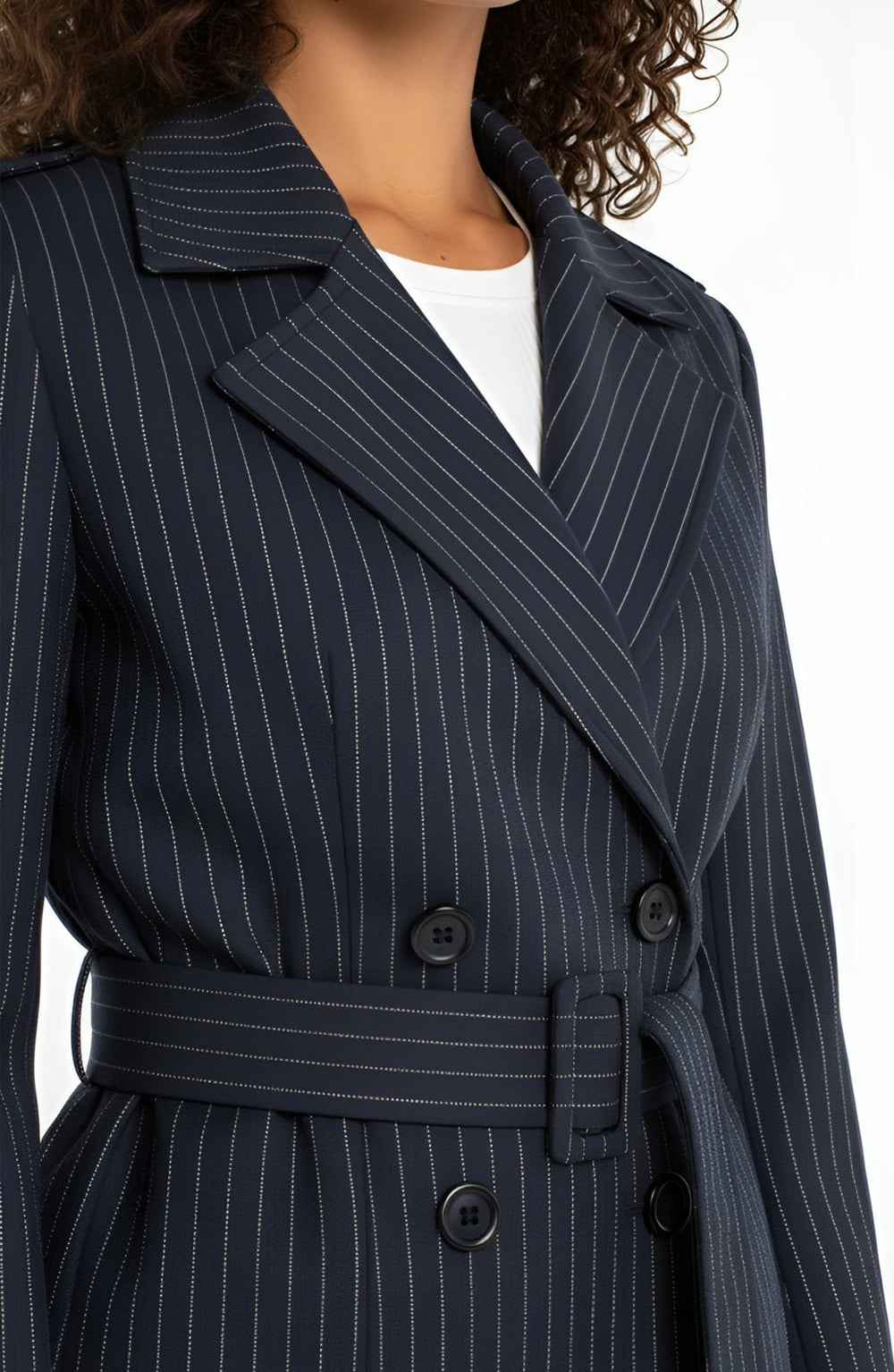 Cropped Trench Jacket from Liverpool - High Call Outfitters