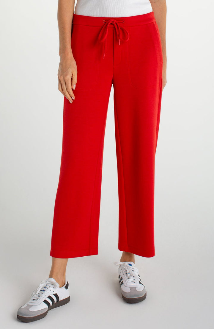 Pull On Wide Leg Crop Pant from Liverpool